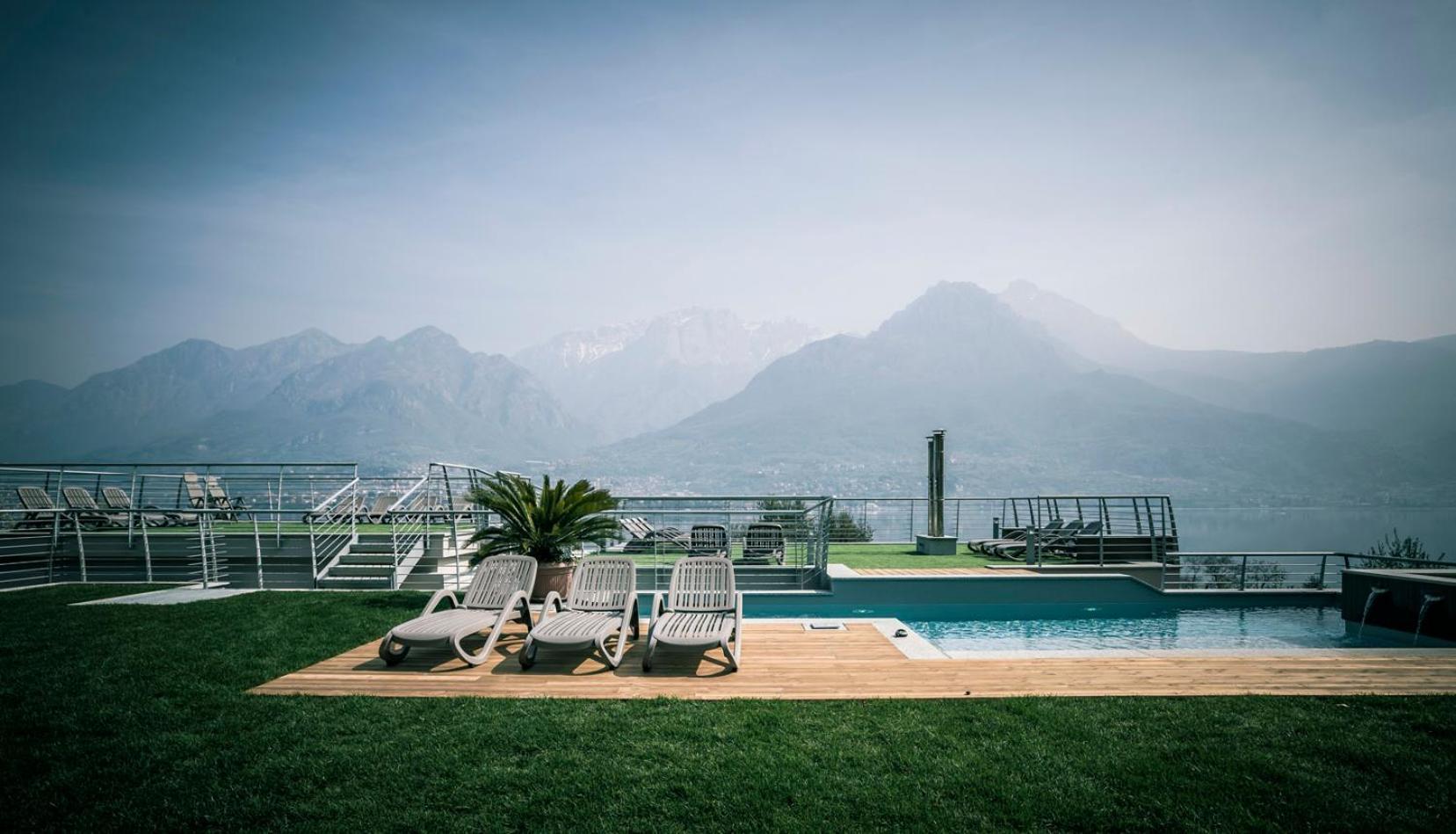 Bellagio Village- 4 Apartments By The Lake - Seasonal Warm Pool And Sauna Oliveto Lario Exterior foto