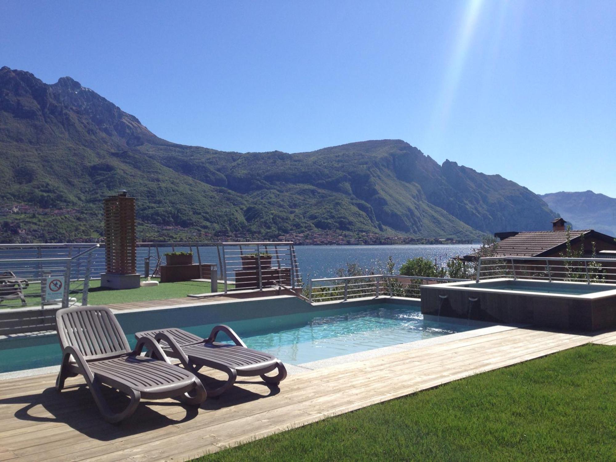 Bellagio Village- 4 Apartments By The Lake - Seasonal Warm Pool And Sauna Oliveto Lario Exterior foto