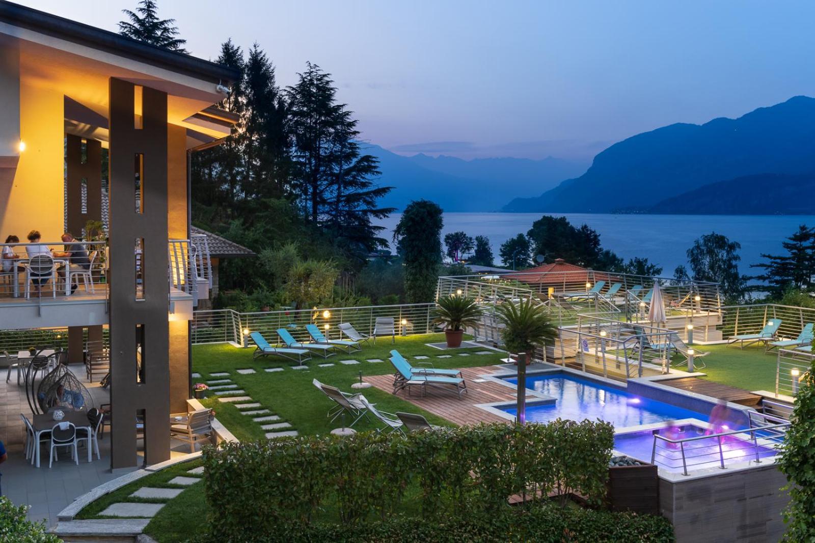 Bellagio Village- 4 Apartments By The Lake - Seasonal Warm Pool And Sauna Oliveto Lario Exterior foto