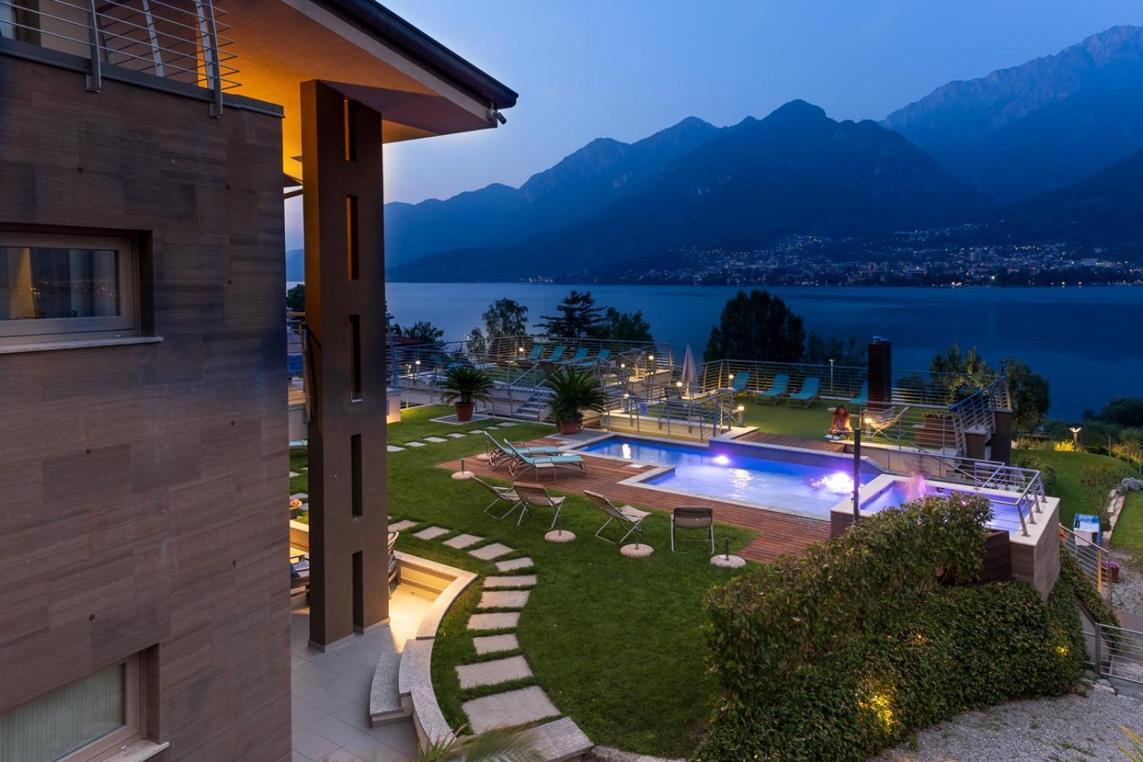 Bellagio Village- 4 Apartments By The Lake - Seasonal Warm Pool And Sauna Oliveto Lario Exterior foto